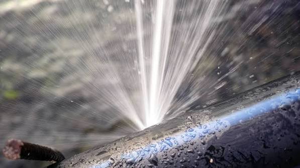 Water line leak detection and repair in Salem